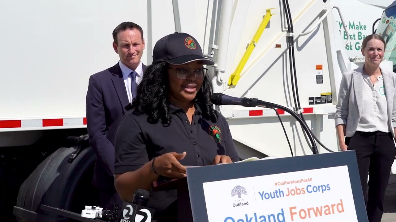 Youth Jobs Corps – Press Conference At Civicorps, Oakland, Ca • 7/14/22