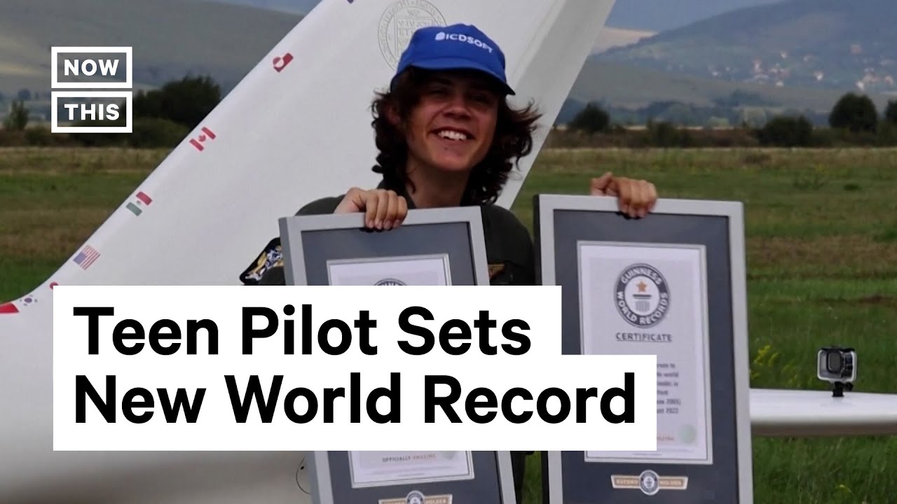 17 Year Old Becomes Youngest Pilot To Fly Solo Around The World