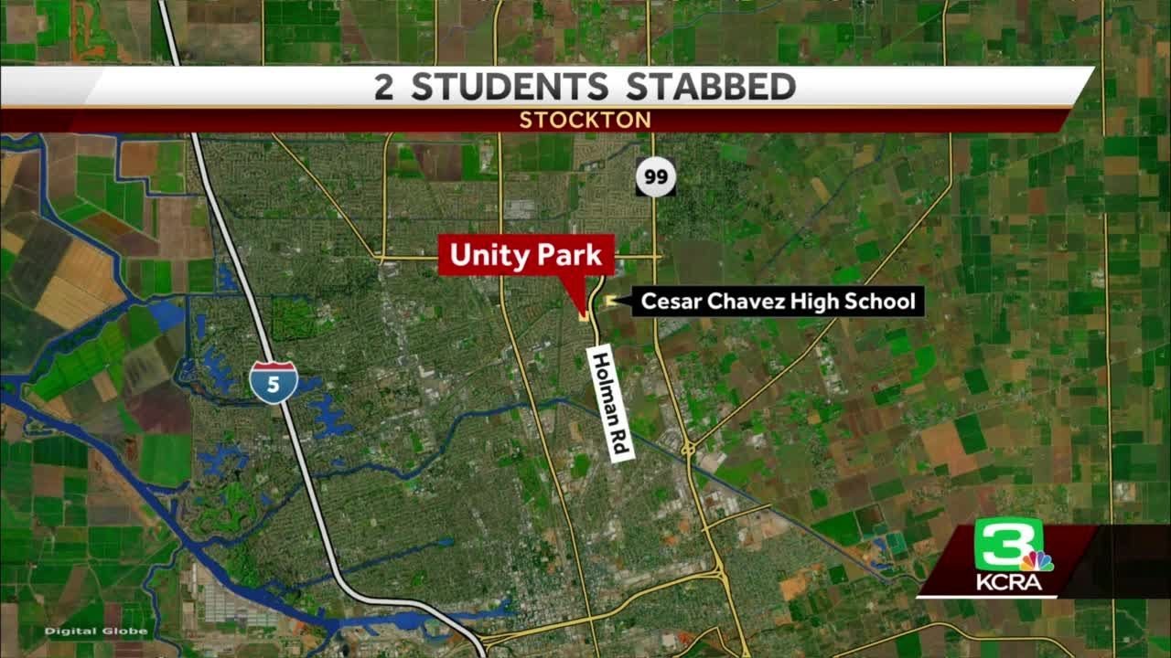 2 Students Stabbed Near High School In Stockton, Officials Say