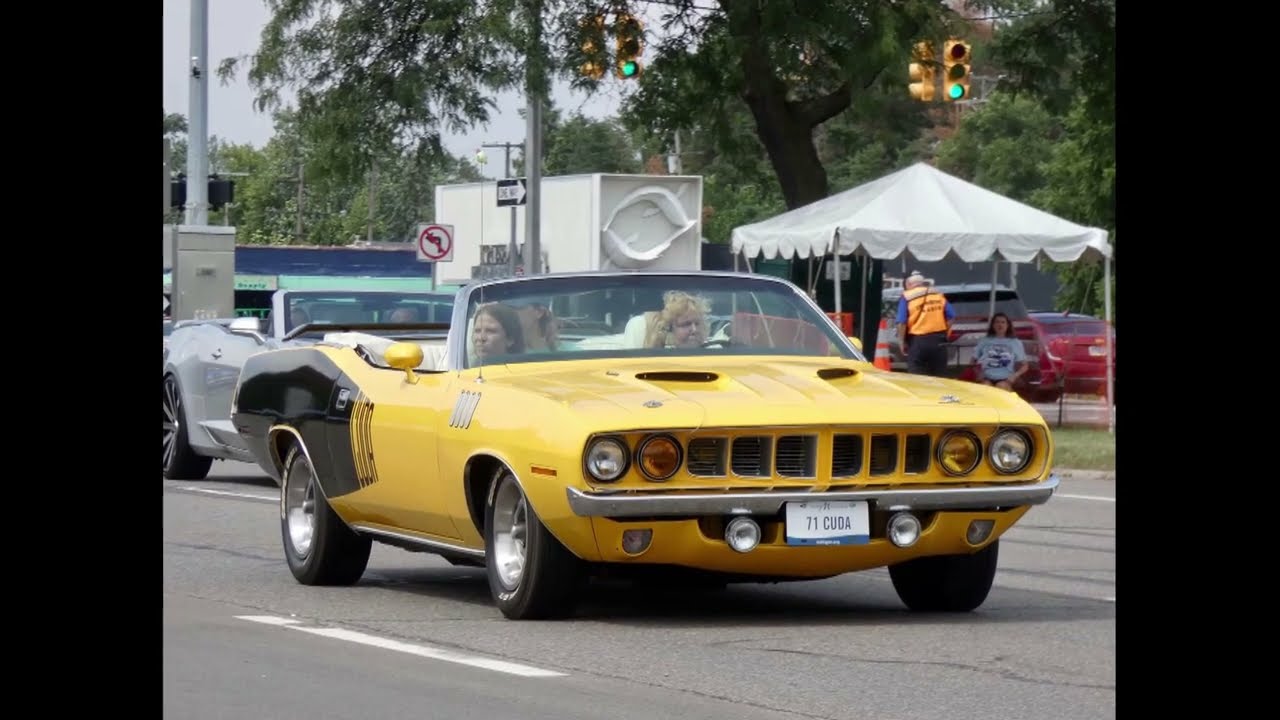 2022 Woodward Dream Cruise – Music Video (classic Cars)