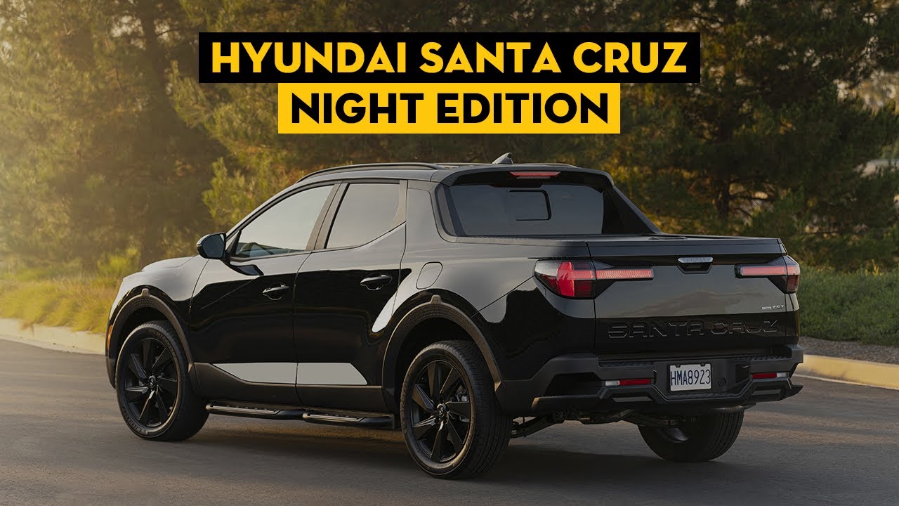 2023 Hyundai Santa Cruz Gets A Price Bump And A New Night Edition | S7car