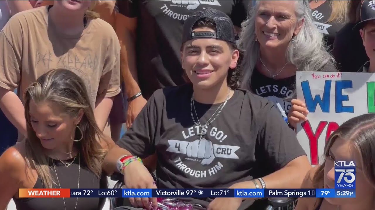 3 Months After Being Injured In Rancho Santa Margarita Crash, Cruz Melendez Is Headed Home