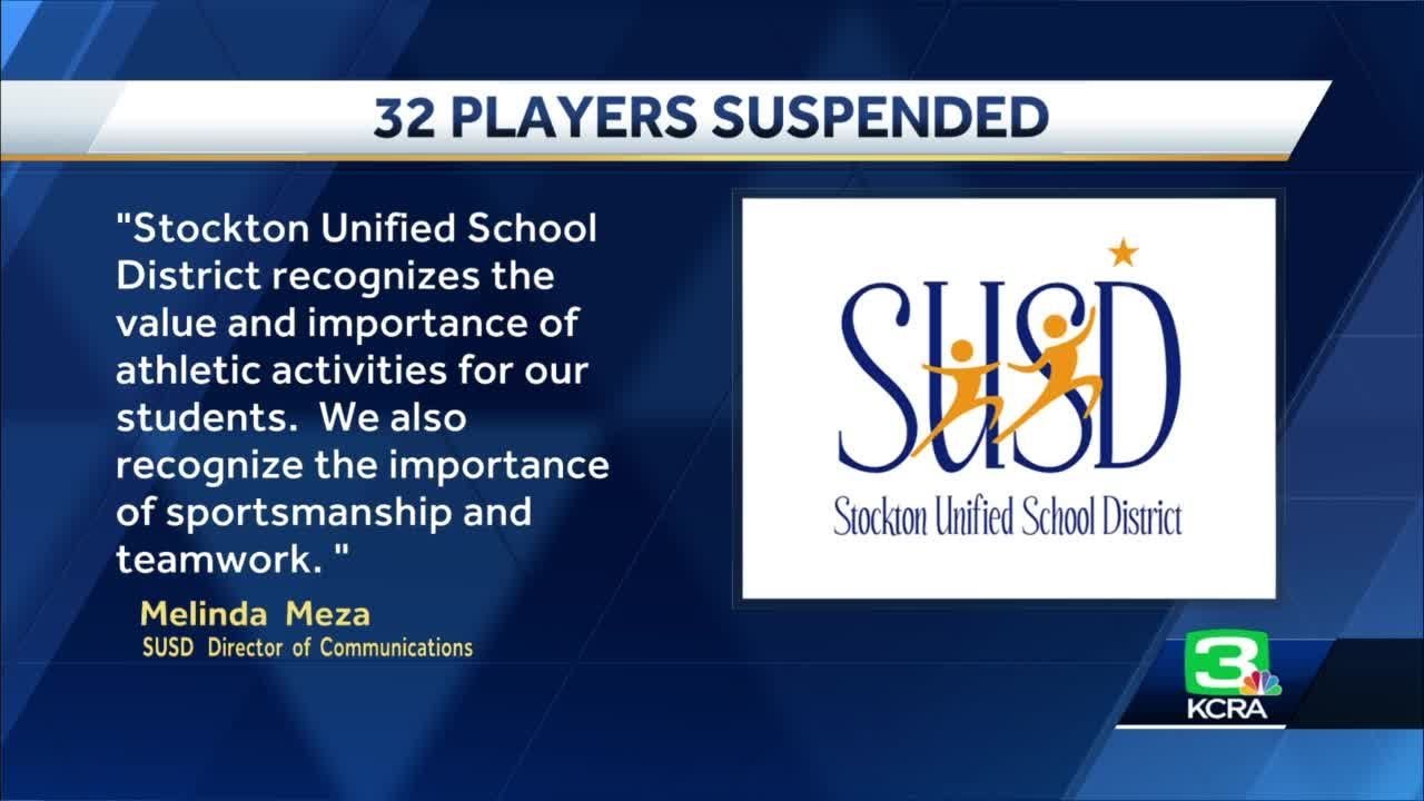 32 Cif Sac Joaquin Football Players Suspended From Future Games After Fight At Stockton Game