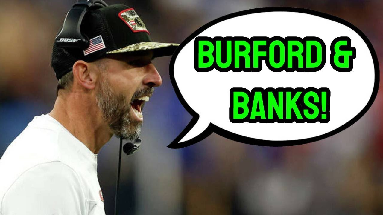 49ers Coach Talks Spencer Burford And Aaron Banks