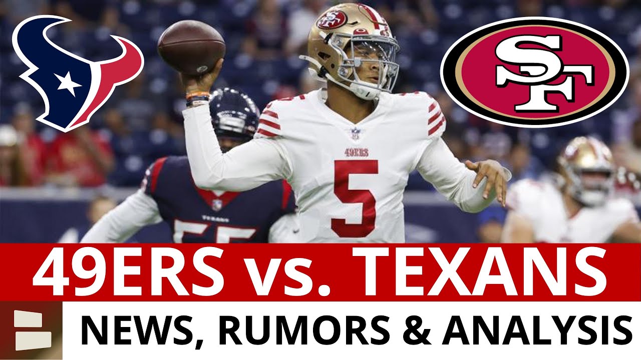 49ers News After Loss Vs. Texans: Trey Lance Struggles, Ol Major Concern, Jimmie Ward Injury Update