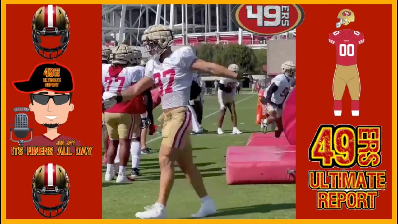 49ers News – Nick Bosa And The Defensive Line Practicing