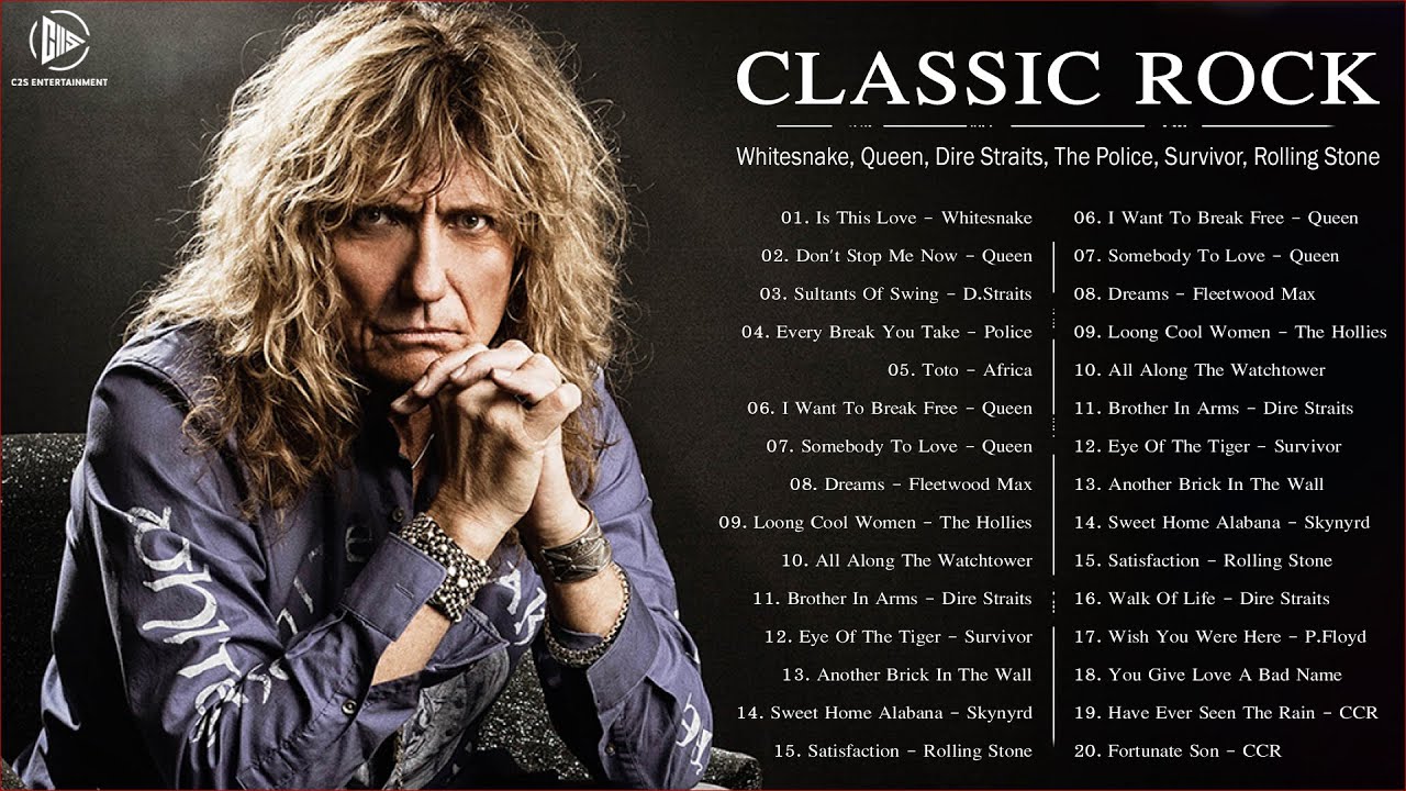 70s And 80s Classic Rock Best Songs | Whitesnake, Queen, Dire Straits, The Police, Survior