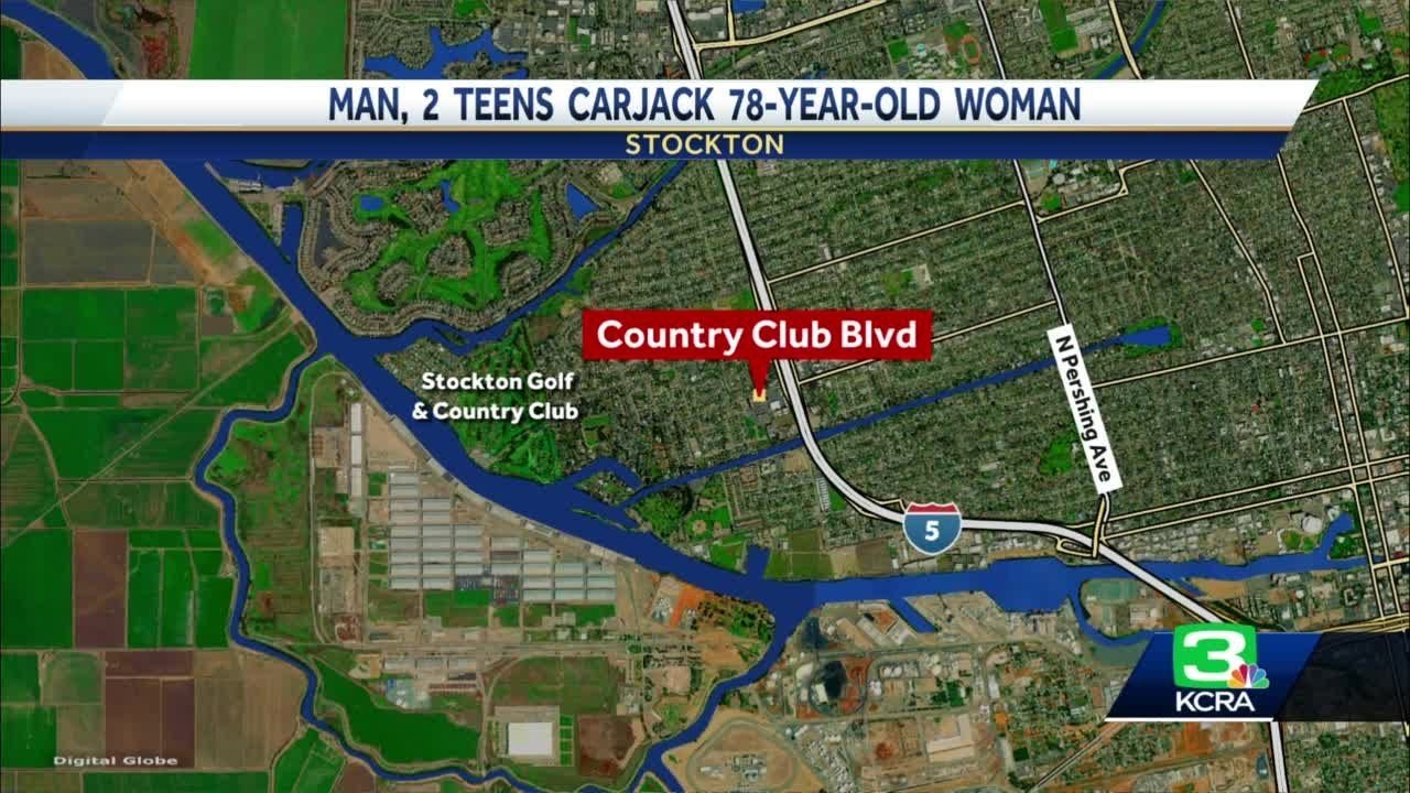 78 Year Old Woman Carjacked In Stockton, Police Search For Suspects