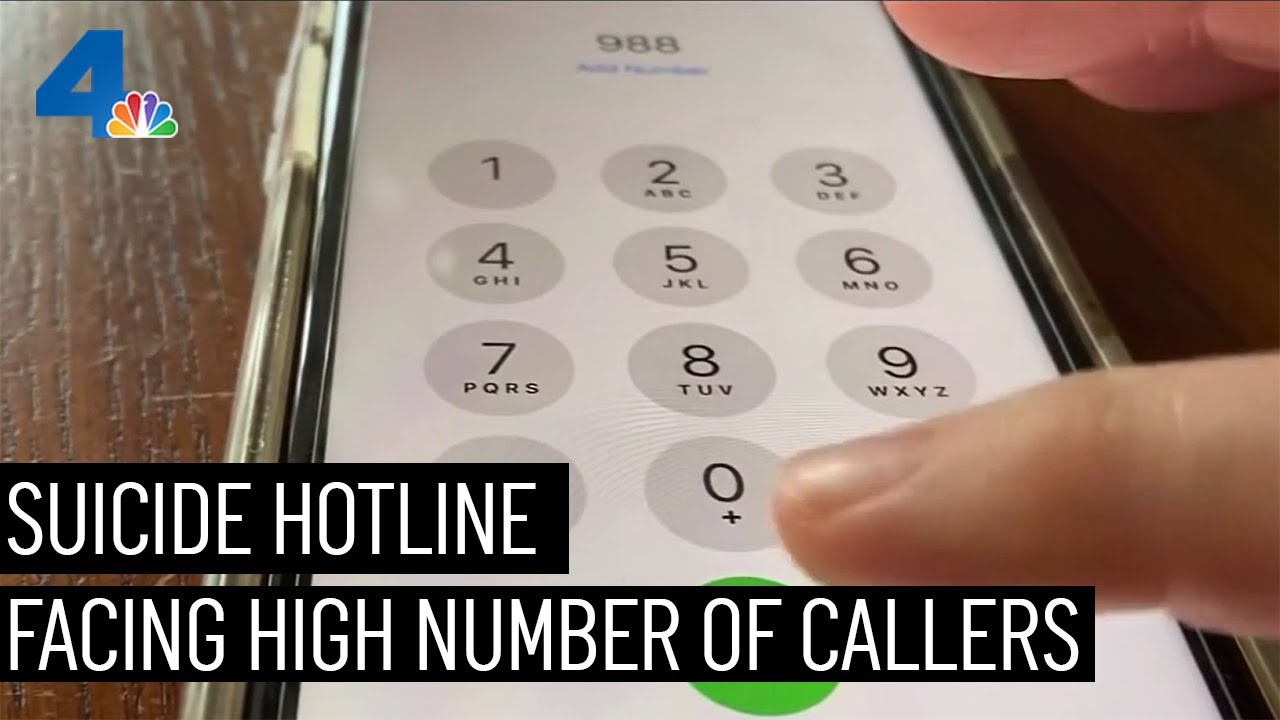 988 Suicide Prevention Hotline Sees Increase In Calls | Nbcla