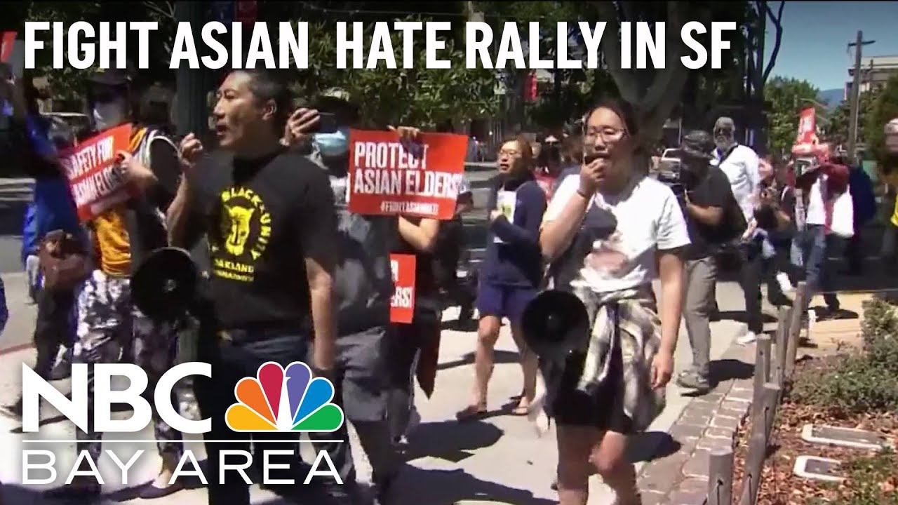 Aapi Community Holds San Francisco Rally Amid Attacks Against Elderly People