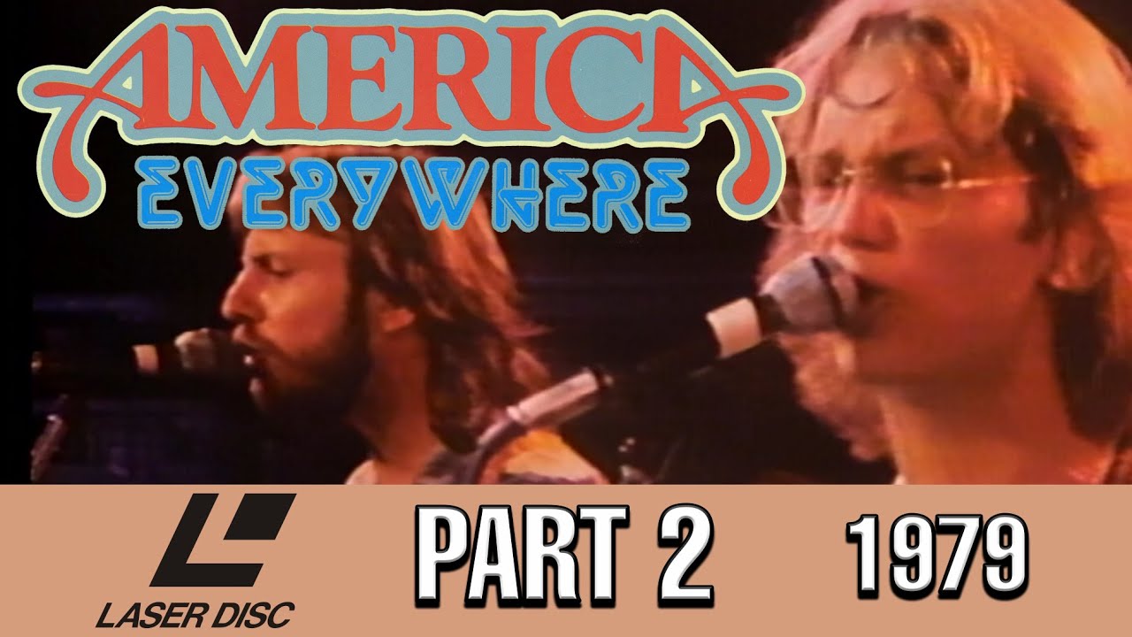 America: Everywhere Part 2 (1979 High Quality Classic Rock Laserdisc Concert Video)