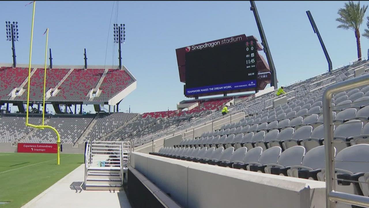 An Inside Look At San Diego State University’s Sparkling New Snapdragon Stadium