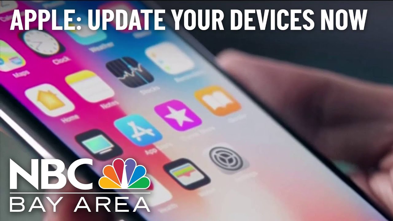 Apple Urges Users To Update Iphones & Ipads Due To Security Flaw