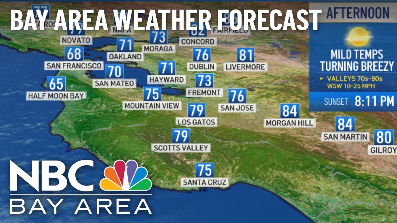Bay Area Forecast: Mild Weather Continues