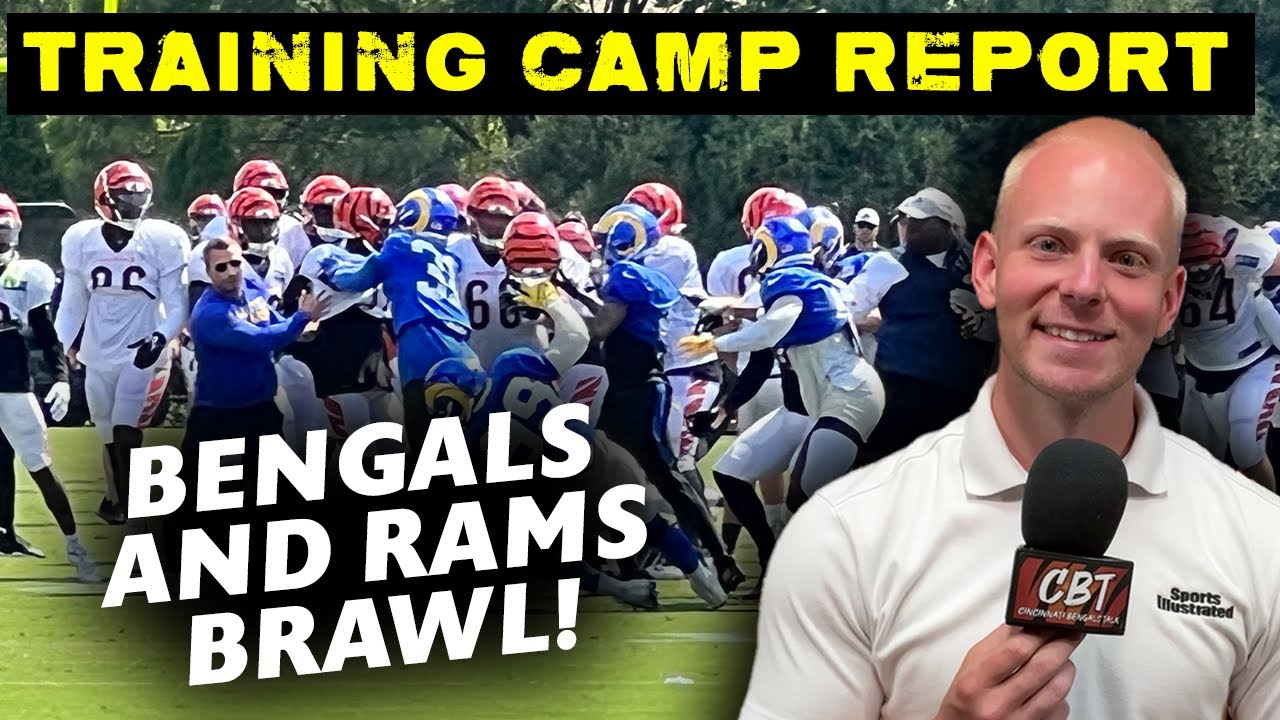 Bengals And Rams Practice Ends In Brawl | Nfl Training Camp Instant Reaction