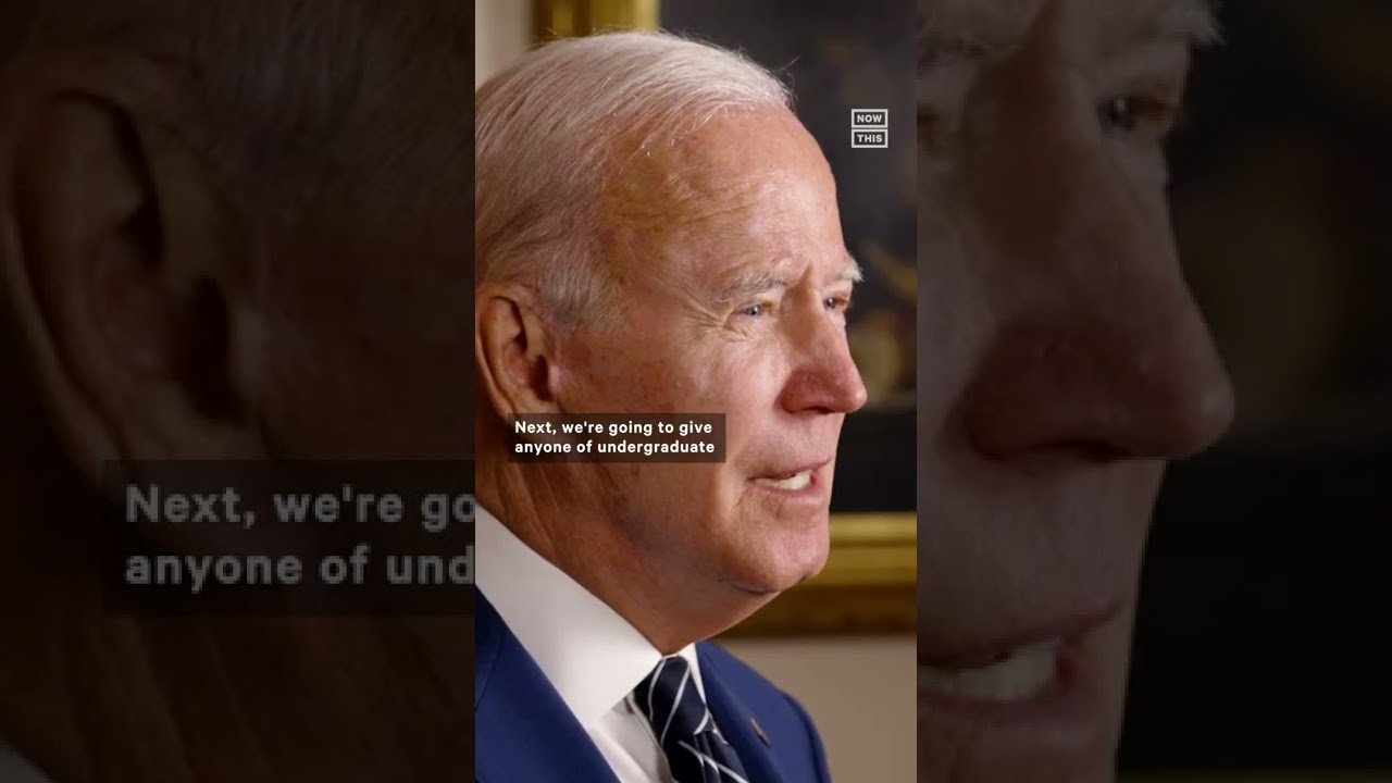 Biden On Student Loan Debt Announcement