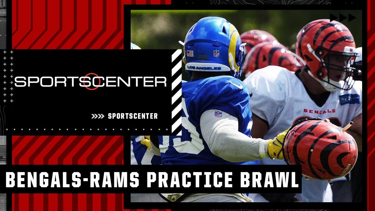 Brawl Ends Joint Practice Between Rams Bengals | Sportscenter