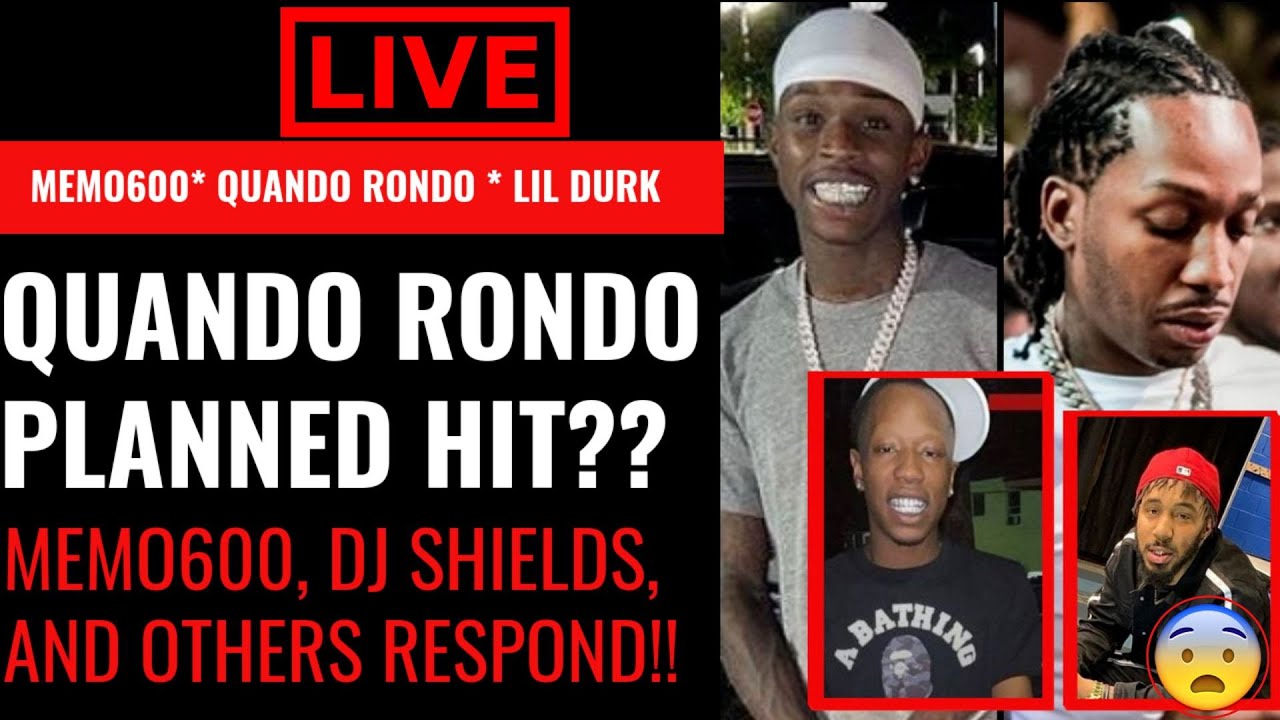 Breaking News!! Was Quando Rondo Shooting A Planned Hit?? Is He Making It Out Of La??