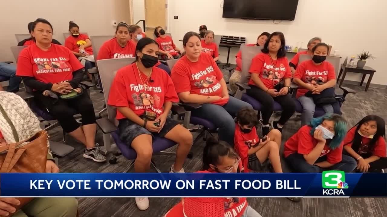 California Fast Food Worker Bill Faces Key Test Thursday
