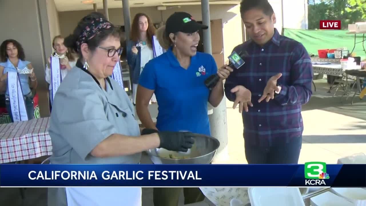 California Garlic Festival Underway For First Time In Stockton