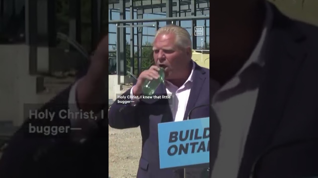 Canadian Politician Swallows A Bee During Press Conference 🐝