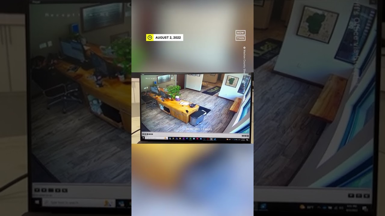 Car Smashing Through Cannabis Shop Caught On Camera