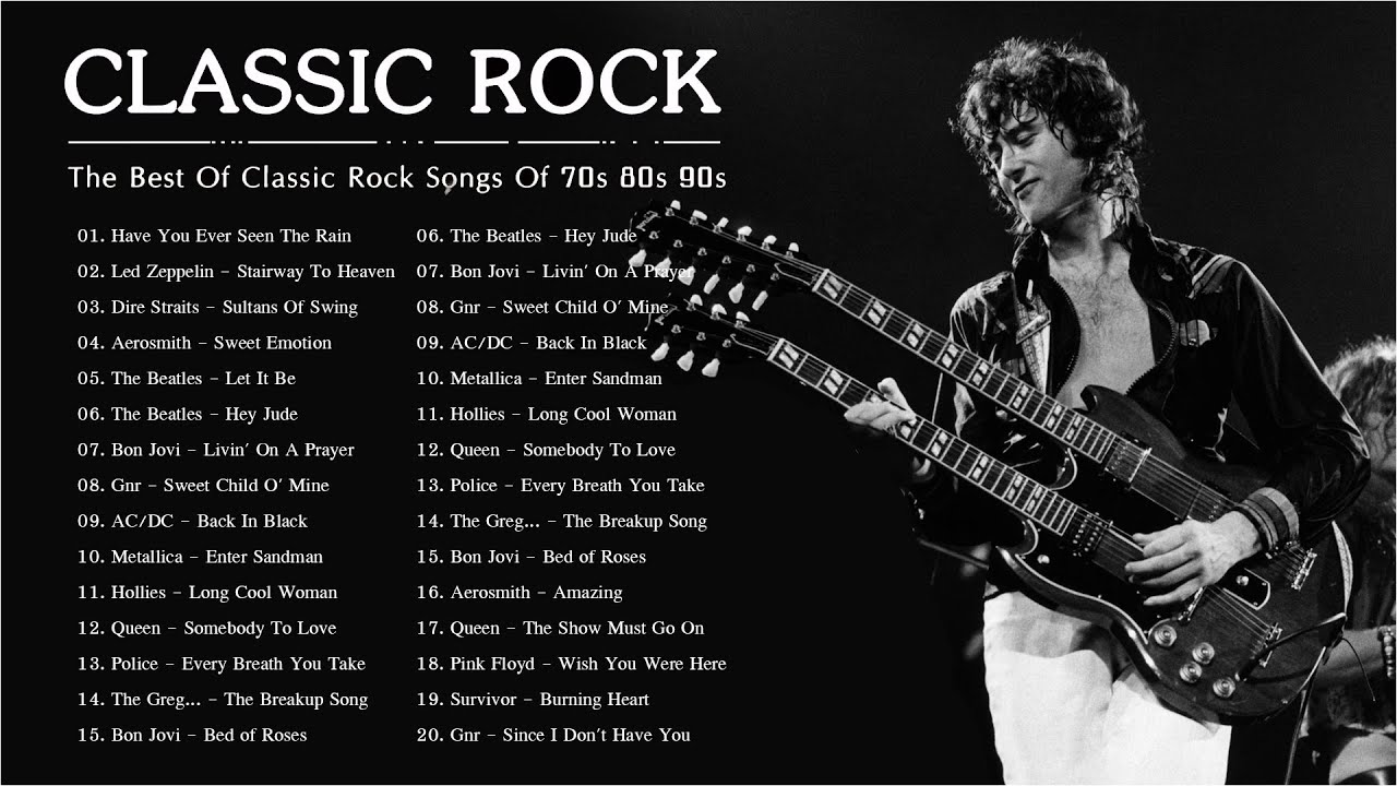 Classic Rock || Best Classic Rock Songs 70s 80s 90s⚡