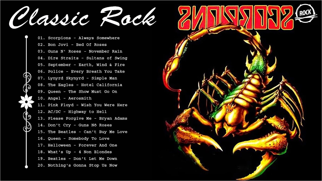 Classic Rock Greatest Hits – The Best Classic Rock Songs Of All Time