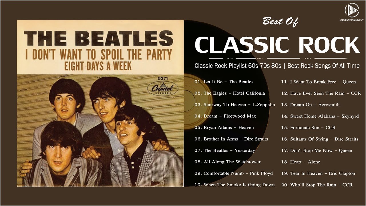 Classic Rock Playlist 60s 70s 80s | Best Rock Songs Of All Time