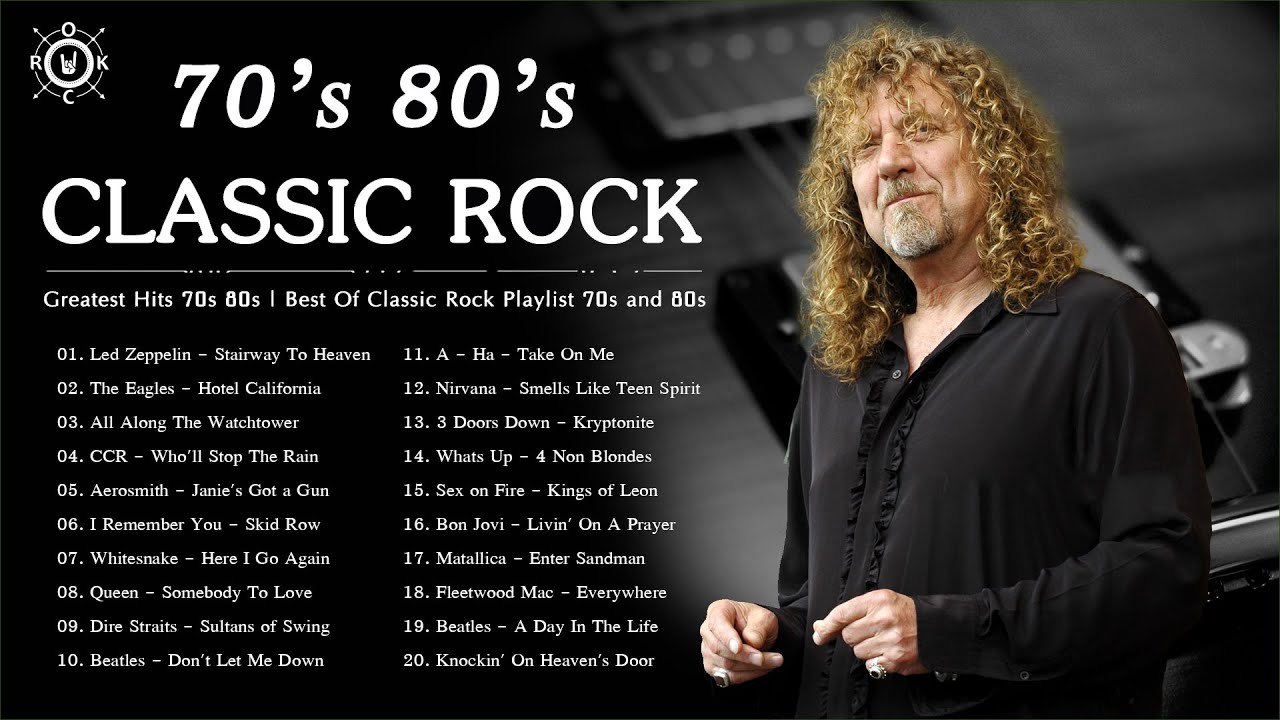 Classic Rock Playlist 70s And 80s 🎶 Classic Rock 🎶