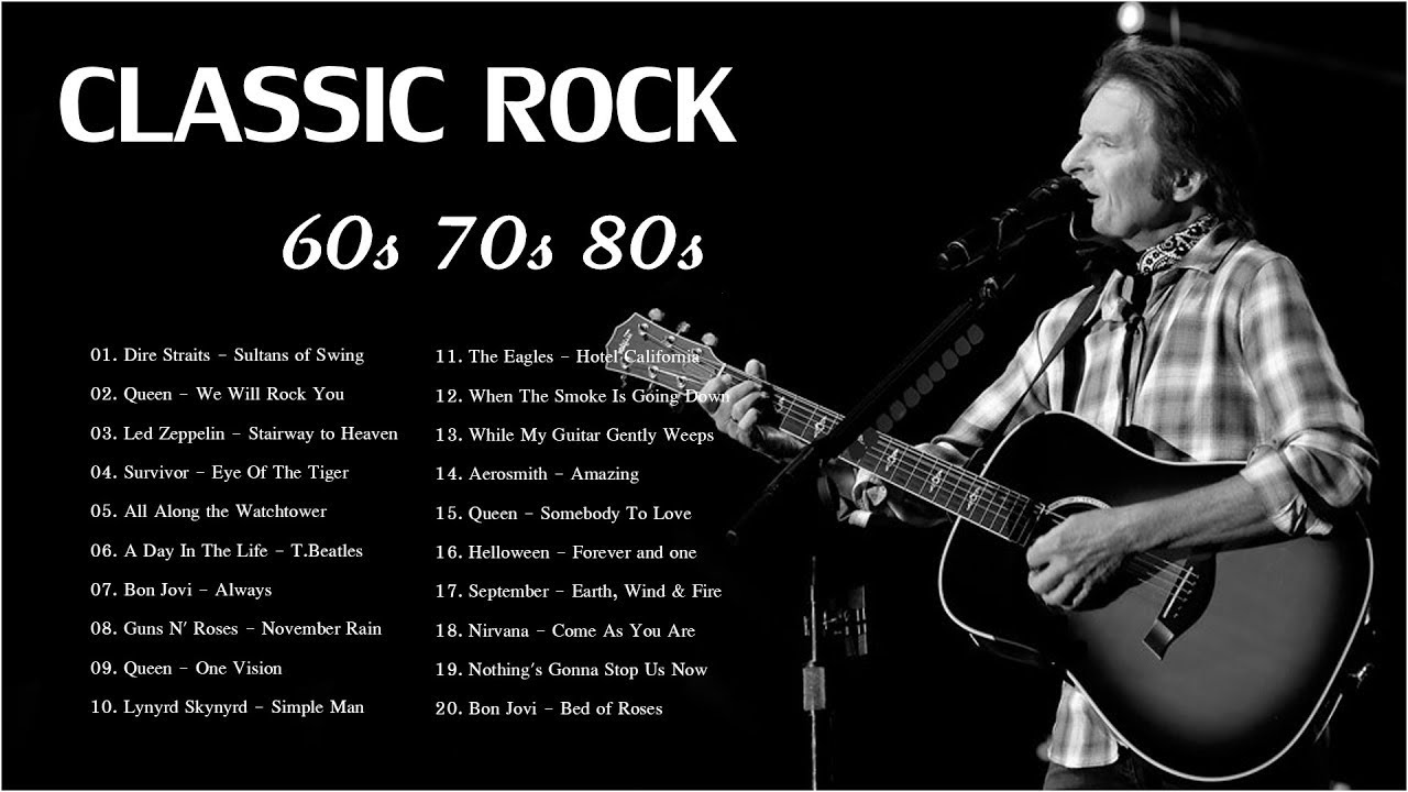 Classic Rock Songs Playlist – Best Classic Rock Songs 60s 70s 80s