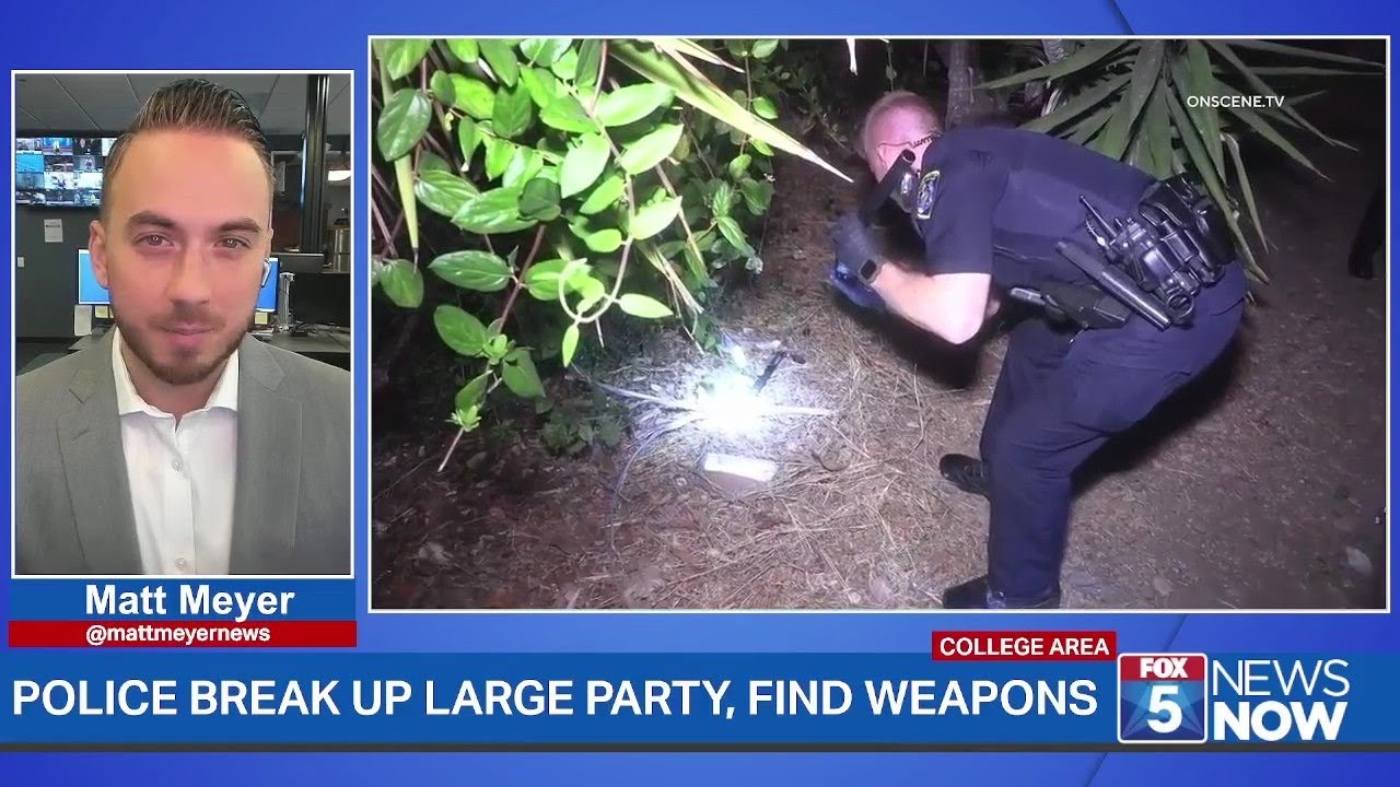 College Party Fight: Police Find Hatchet, Handgun | Fox 5 News Now