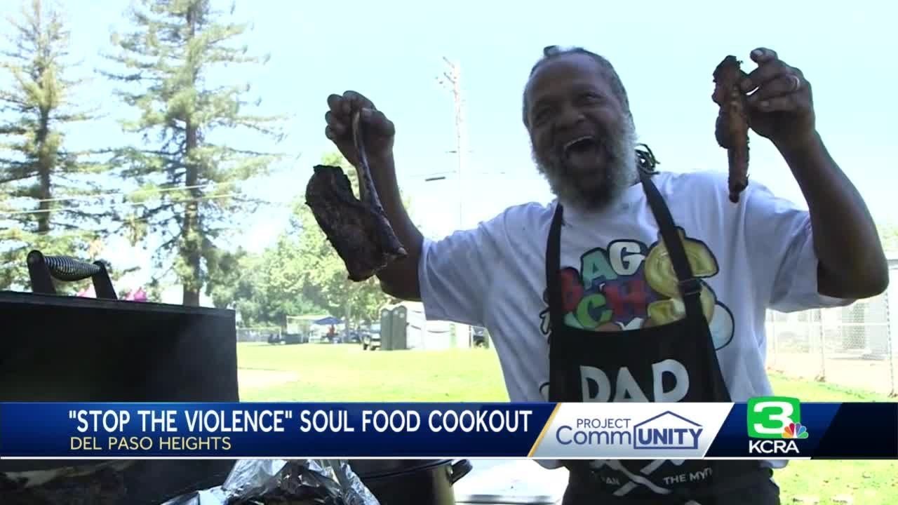 Community Gathers For ‘stop The Violence’ Soul Food Cookout In Del Paso Heights