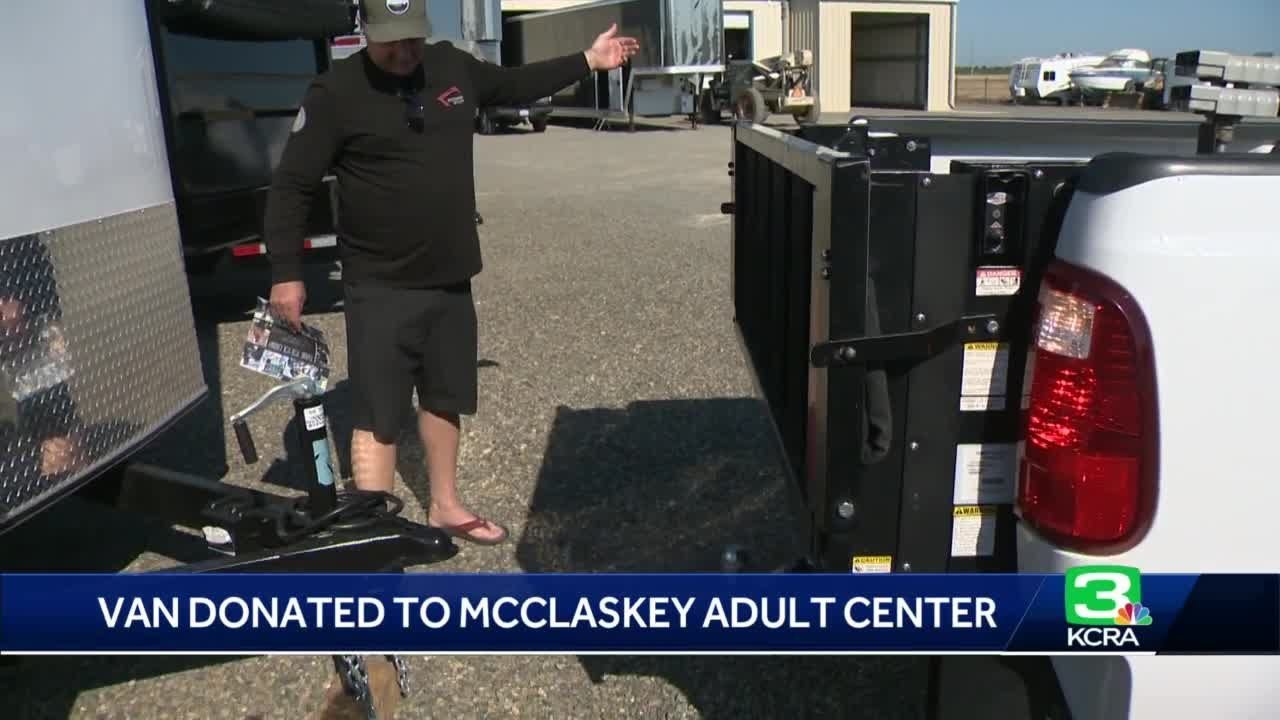 Couple Donates New Trailer To Center For Sacramento Adults With Disabilities, After Van And Trail…