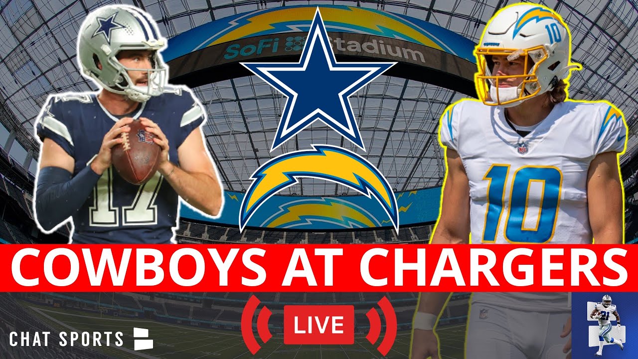 Cowboys Vs. Chargers Live Streaming Scoreboard, Play By Play, Highlights, Stats | Preseason Week 2