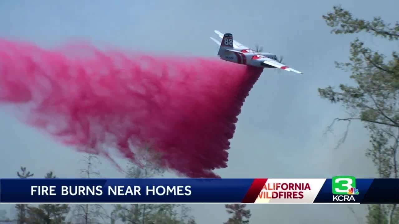 Crews Gain Upper Hand In Extinguishing Oak Fire In Placer County