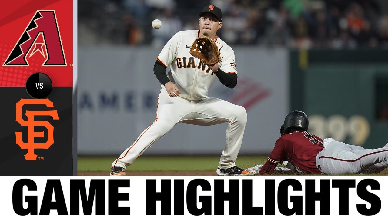 D Backs Vs. Giants Game Highlights (8/17/22) | Mlb Highlights