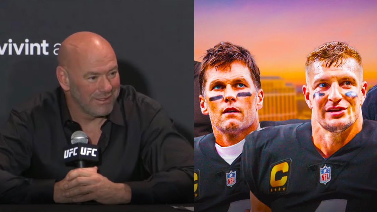 Dana White Says He Convinced Tom Brady, Gronk To Join The Las Vegas Raiders! Ufc 278 Nfl