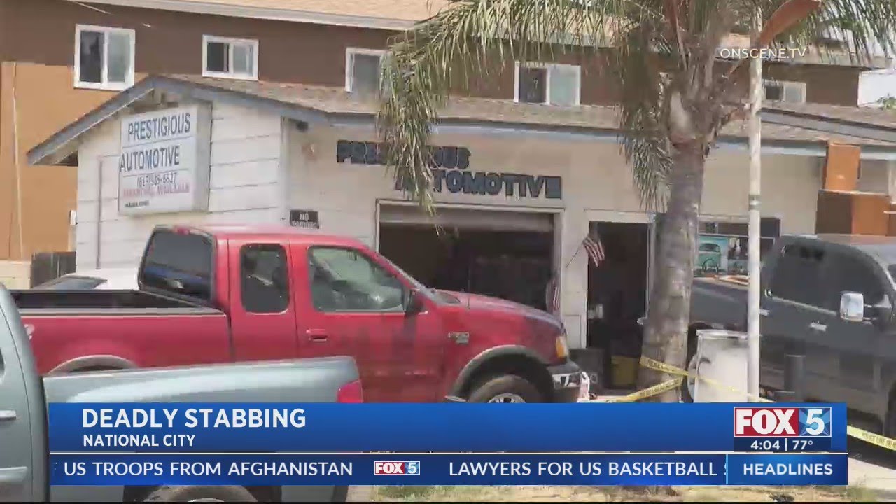 Deadly Stabbing In National City