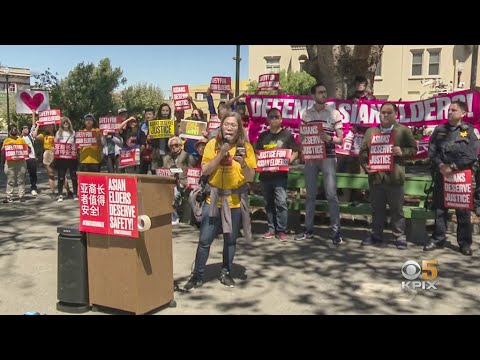 Demonstrators Demand Action To Combat Asian Hate Crime In San Francisco