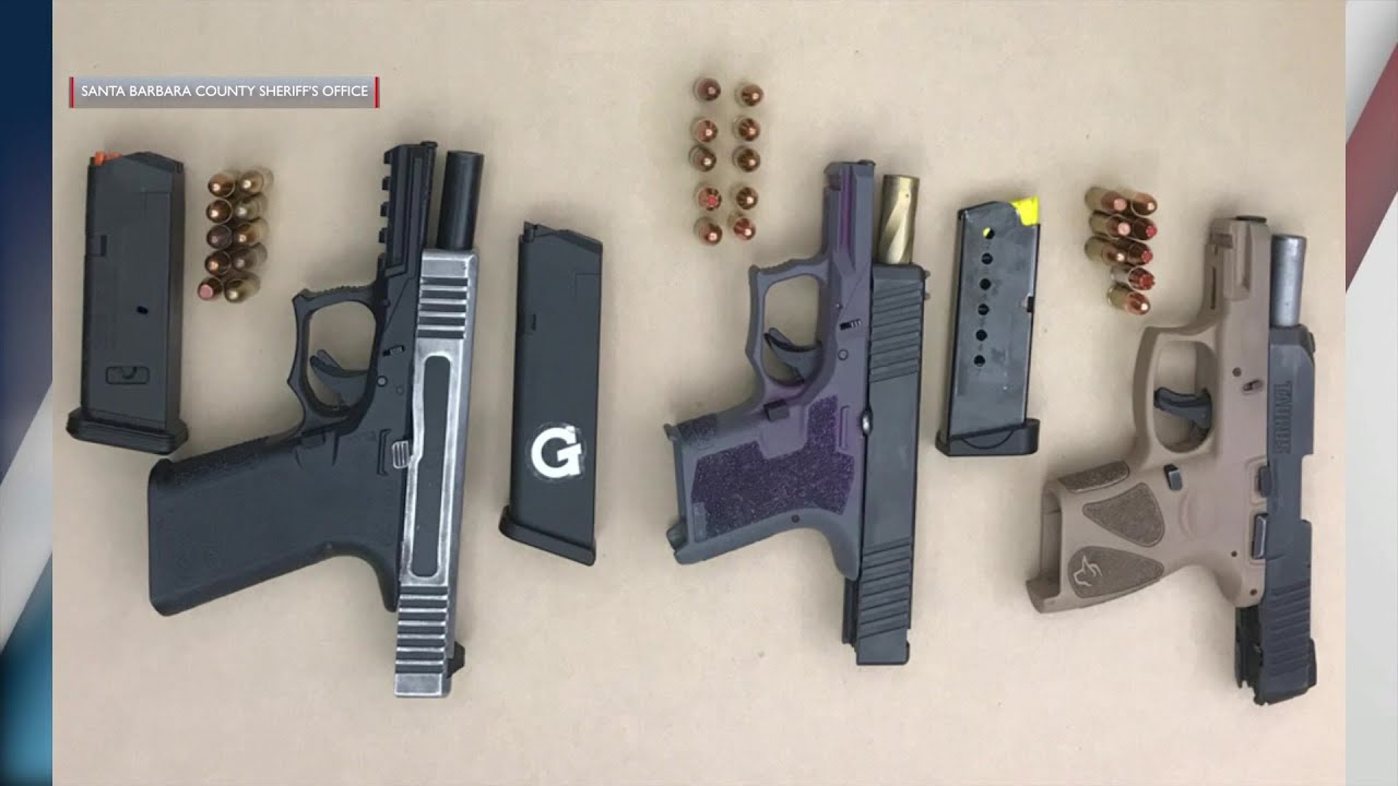 Deputies Arrest 20 Year Old Man In Isla Vista For Possession Of Three “ghost Guns” Amongst …