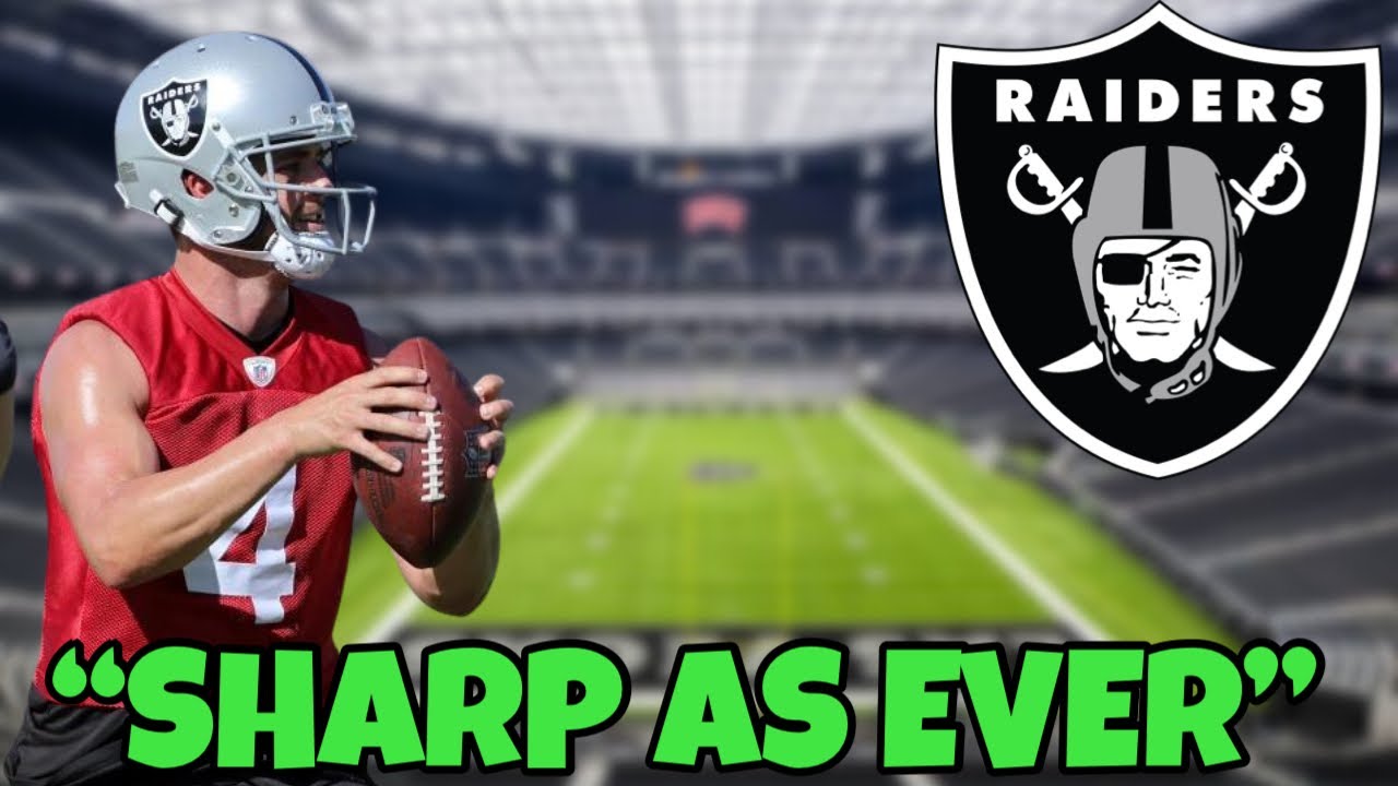 Derek Carr Continues To Impress The Las Vegas Raiders