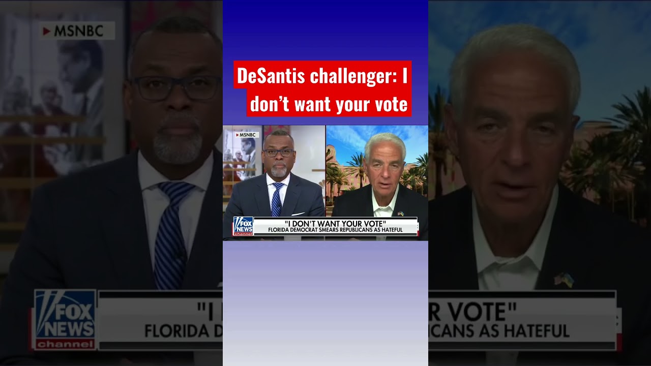 Desantis Challenger Says He Doesn’t Want Gop Vote #shorts