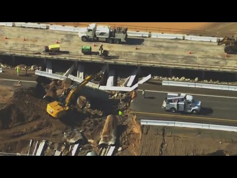 Desert Flooding Damages Los Angeles To Phoenix Highway