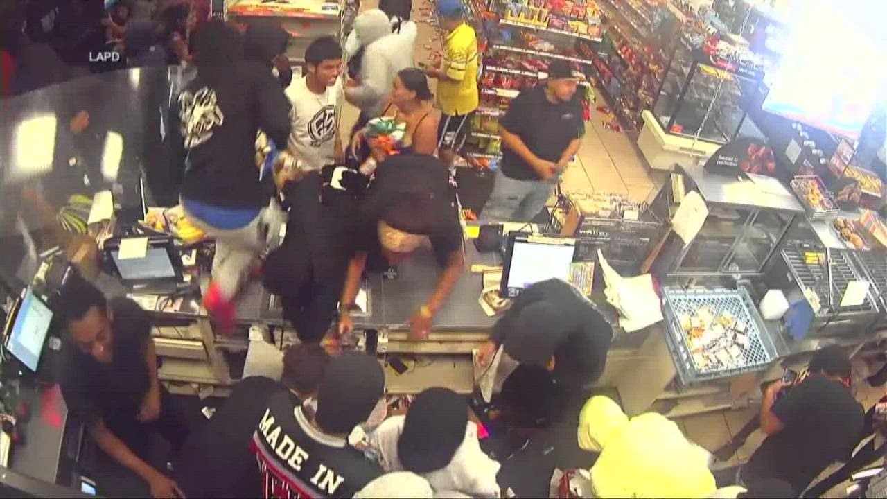 Dozens Ransack Los Angeles Gas Station | Top 10