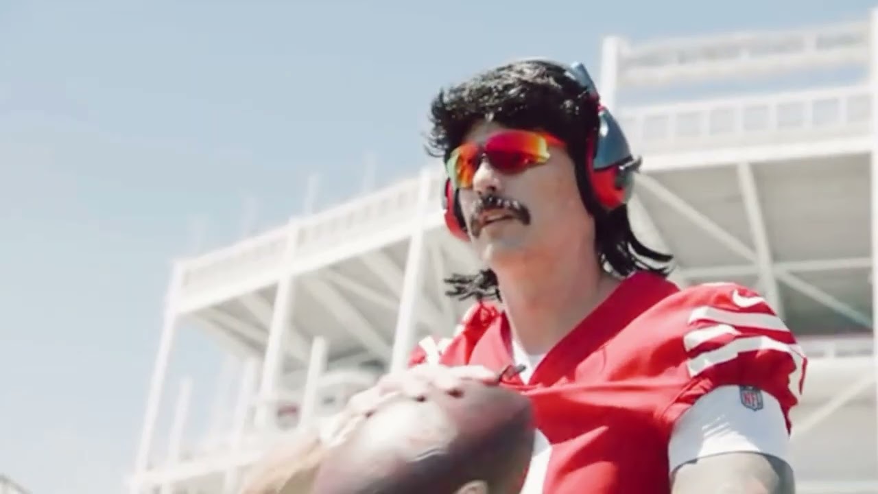 Dr. Disrespect Takes Over As Qb2 For The San Francisco 49ers 👀