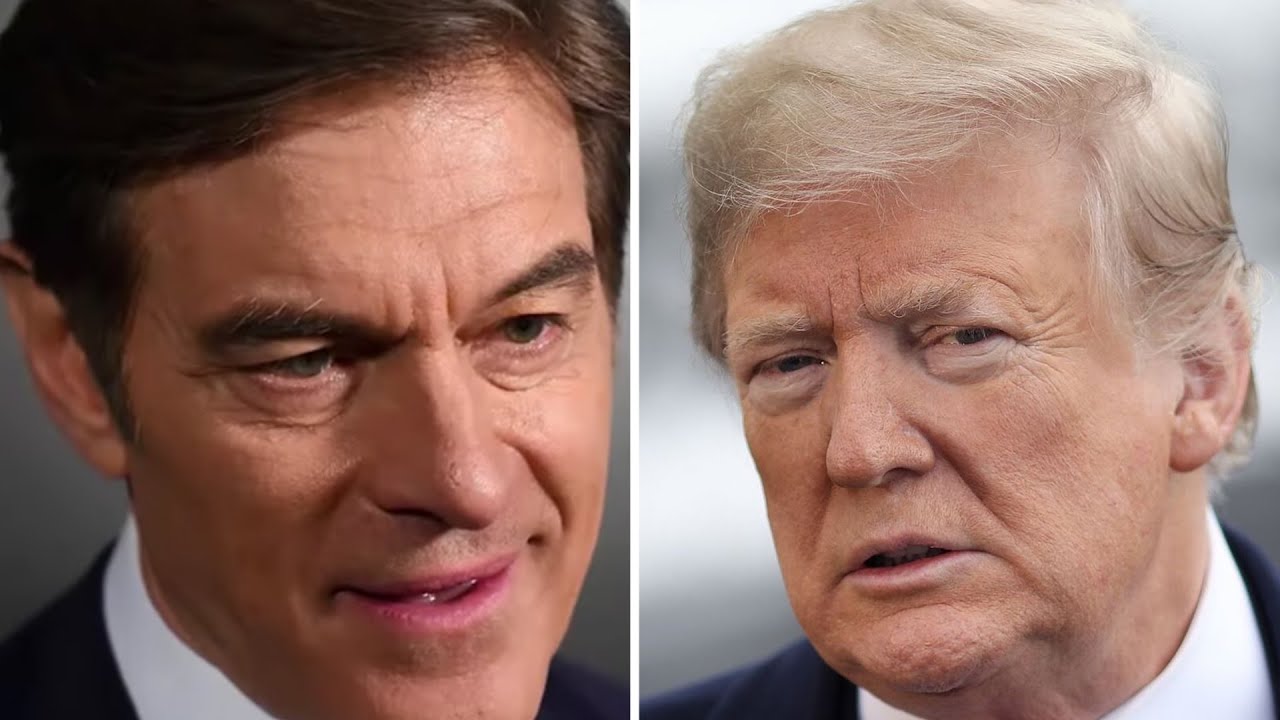 Dr. Oz Told Trump To Promote Unproven Covid Treatment