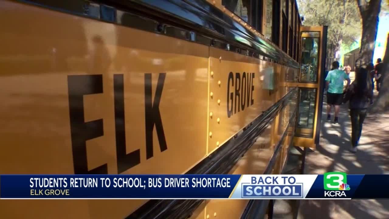 Elk Grove School District Expects Delays Picking Up Students As Need For Bus Drivers Grows