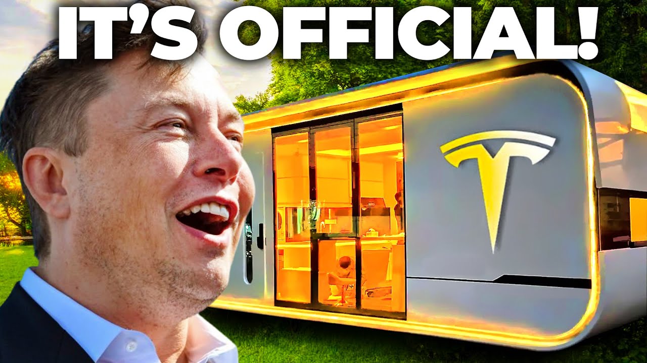 Elon Musks’ $10,000 Tesla House Is Now Officially Available!