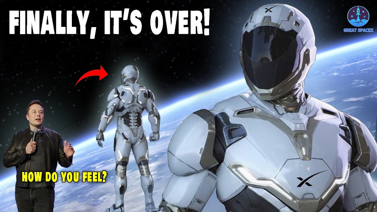 Elon Musk’s New High Tech Spacesuit Thrills Scientists’ Minds!